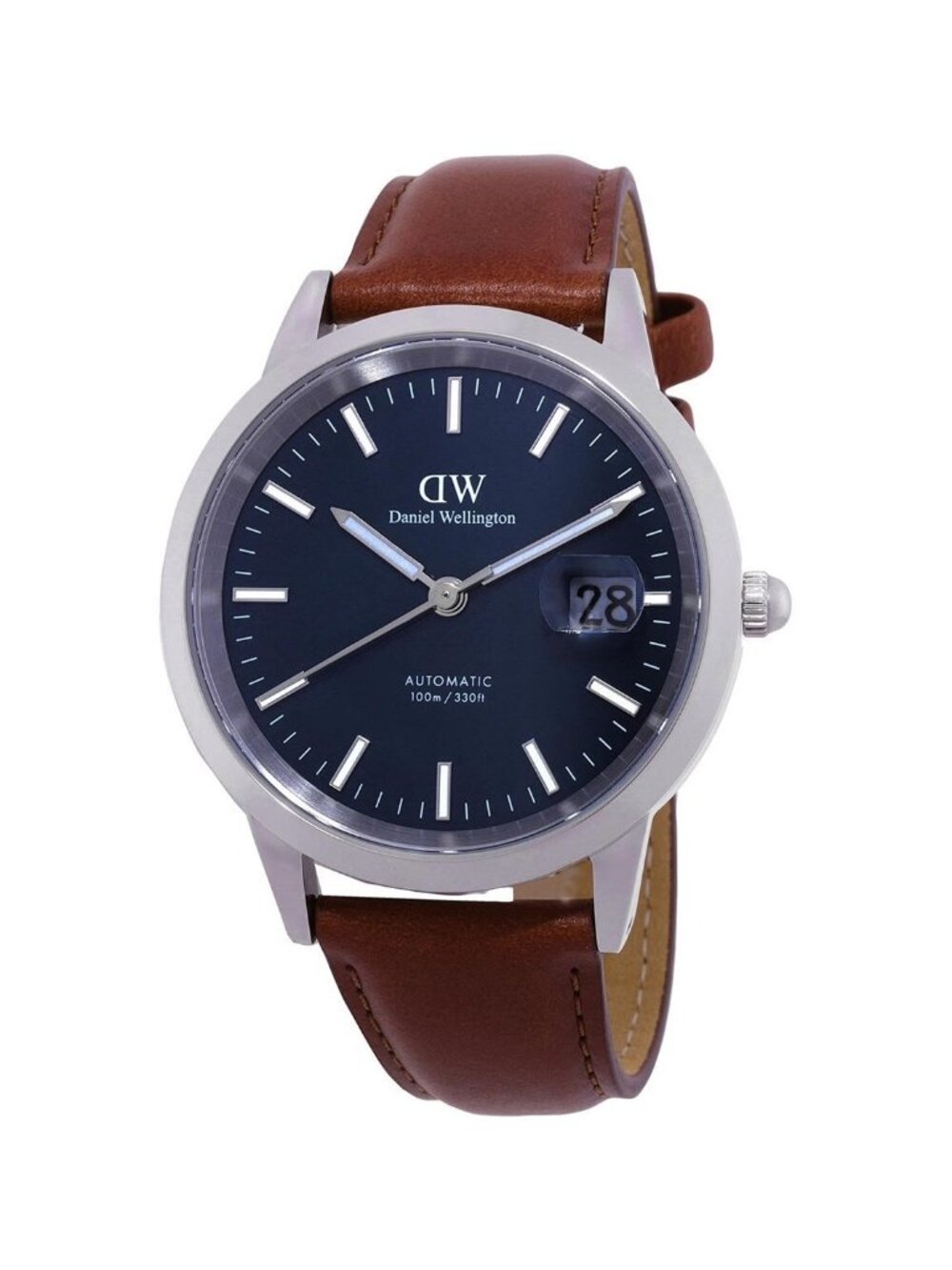 NWT Daniel Wellington Iconic St Mawes Automatic Blue Dial Watch